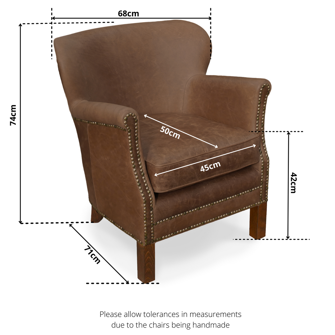 The Eccentric Vintage Leather Club Armchair Vintage Armchair Club