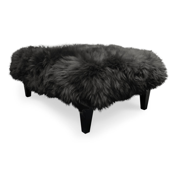 Sheepskin Footstool Coffee Table