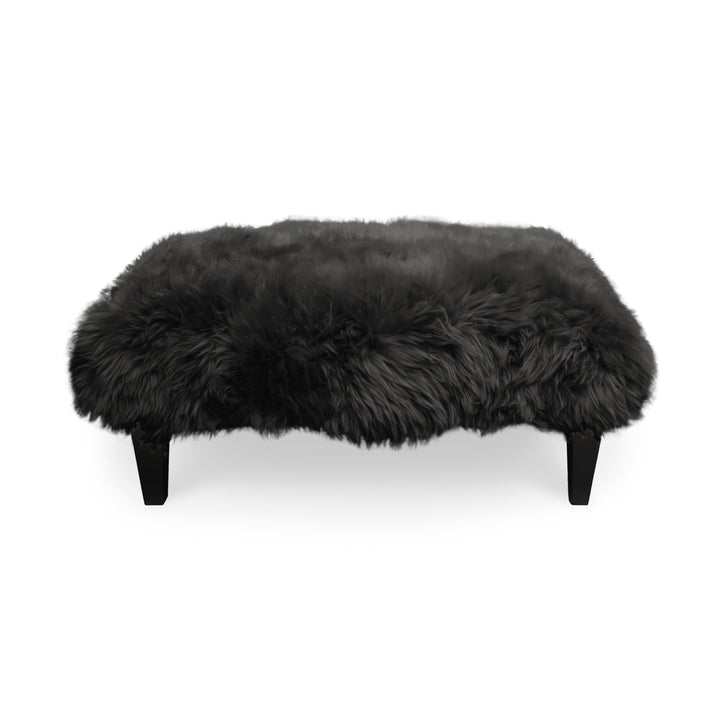 Sheepskin Footstool Coffee Table