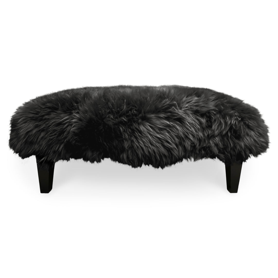 Sheepskin Footstool Coffee Table