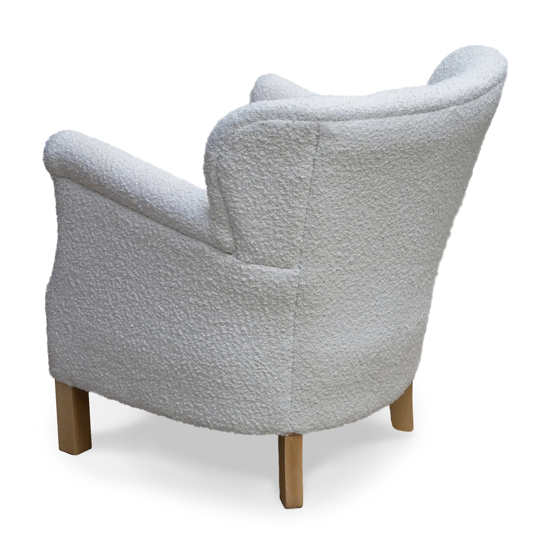 The 'Eccentric' Club Armchair in Boucle