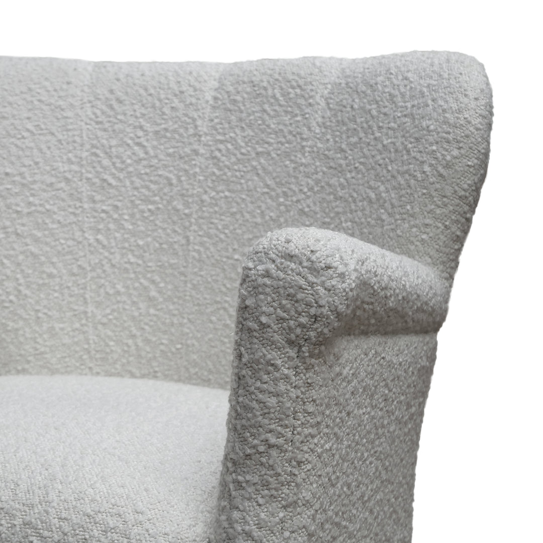 The 'Eccentric' Club Armchair in Boucle