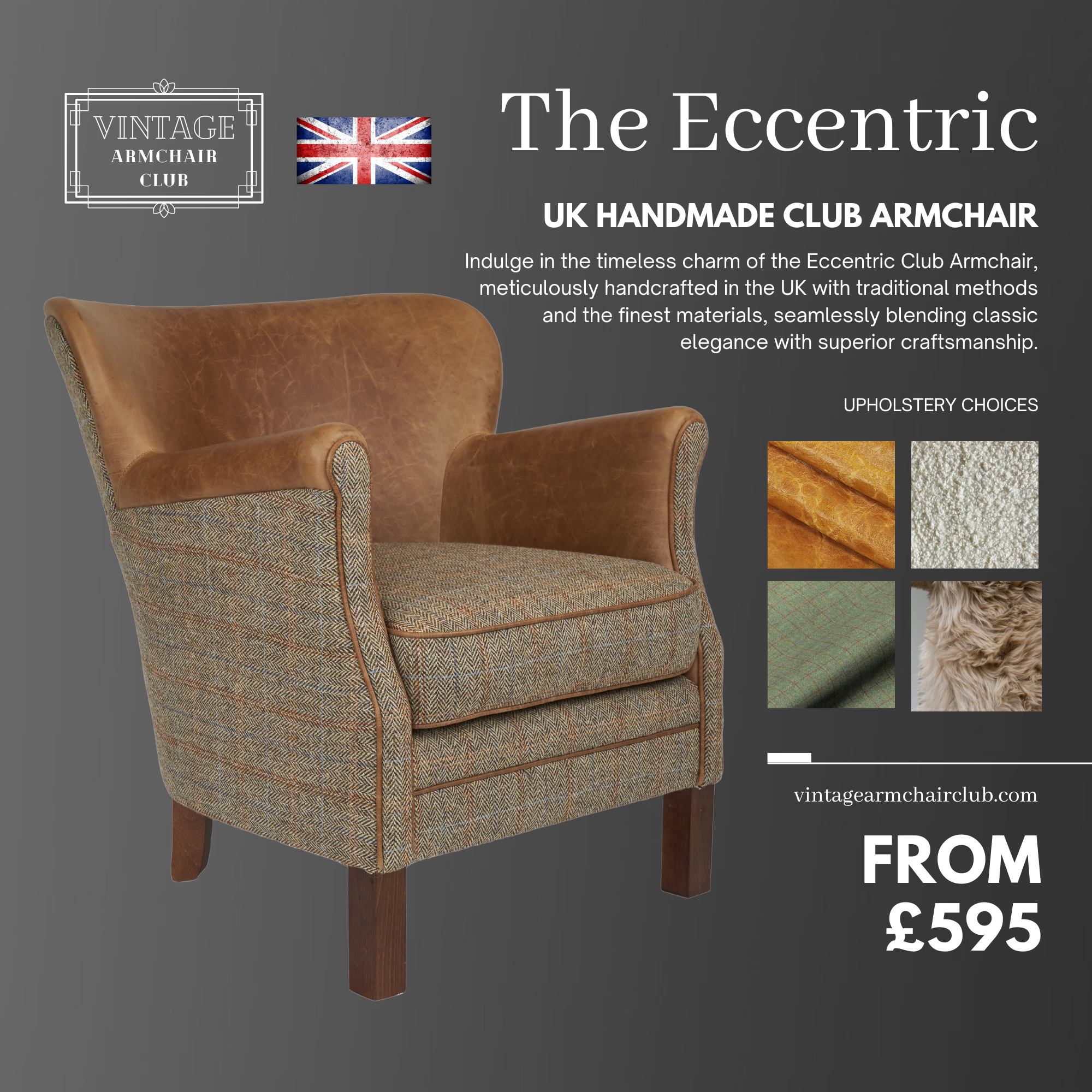 Retro armchair and footstool deals