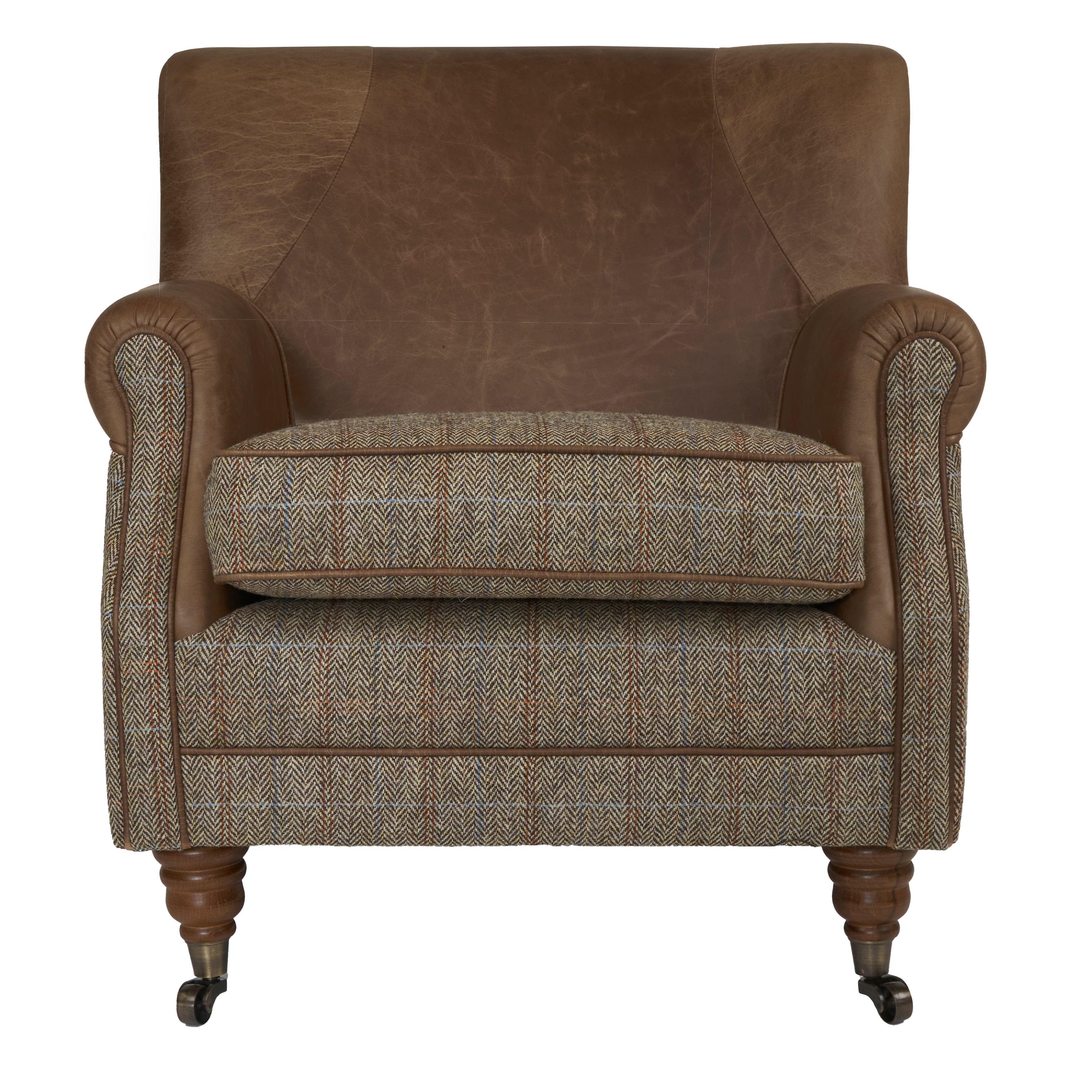 Harris tweed chair discount sale