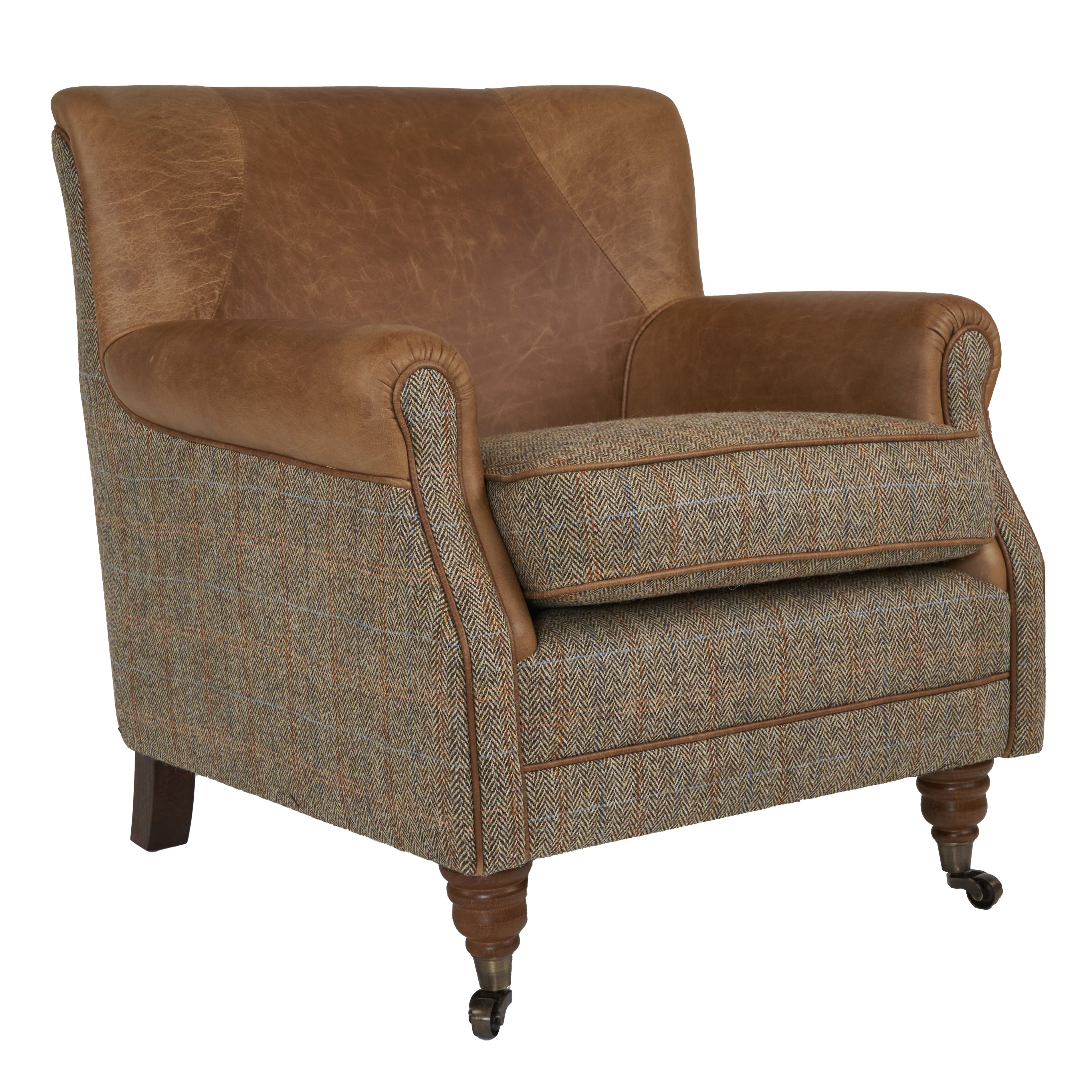 Harris tweed best sale chair sale