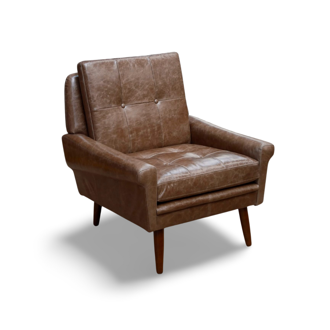 The 'Aero' Vintage Leather Armchair